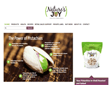 Tablet Screenshot of naturesjoy.com